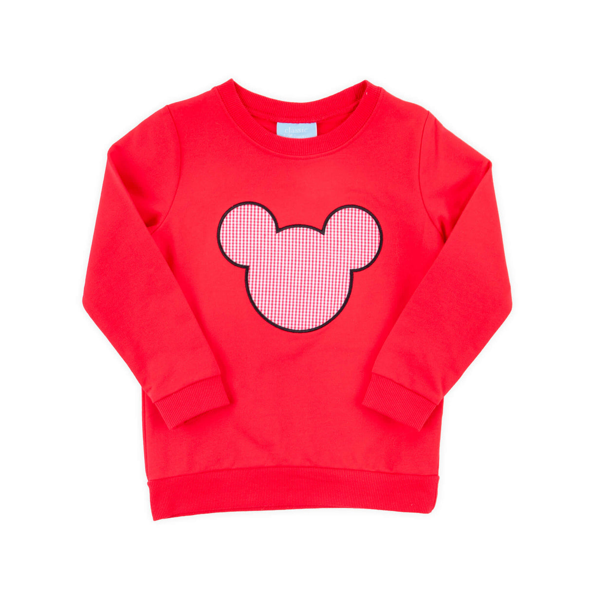 Mouse Ears Red Sweatshirt