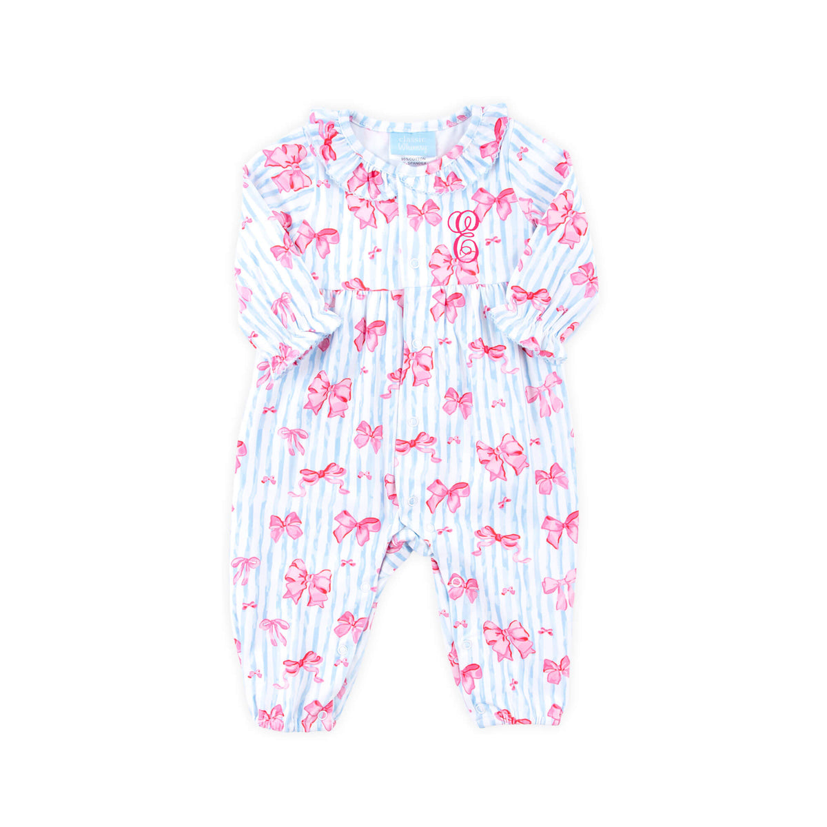 Bow Beauty Ruffle Sleeper