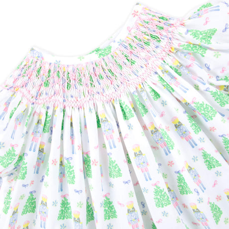 Sweet Nutcracker Smocked Bloomer Set
