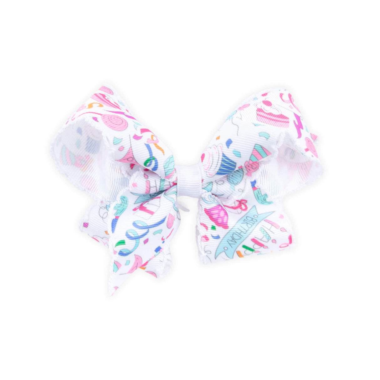 Birthday Girl Print Moonstitch Hair