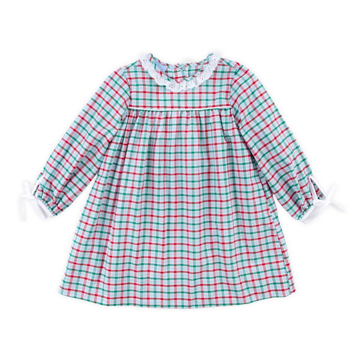 Christmas Eve Plaid Virginia Dress