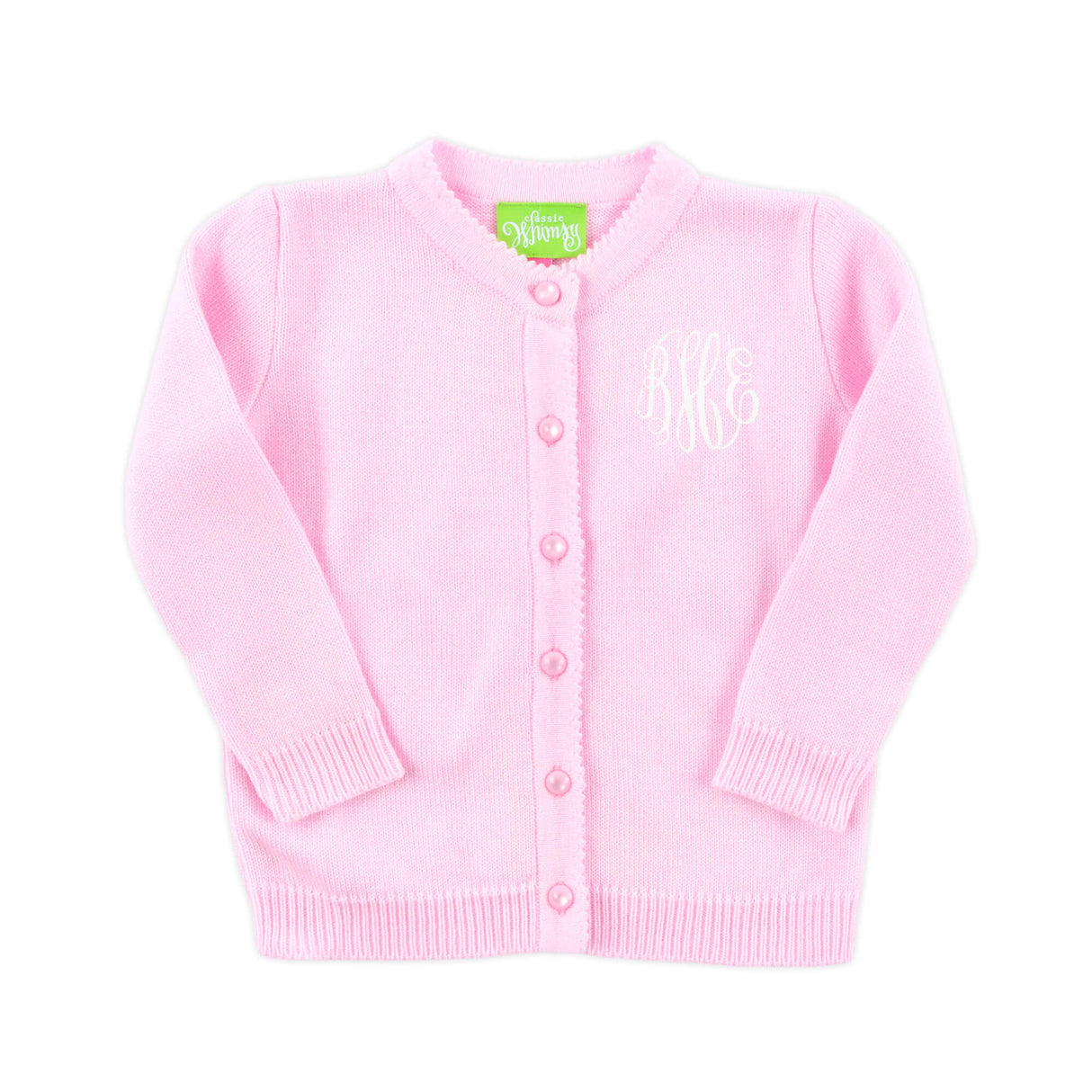 Button Up Sweater Pink