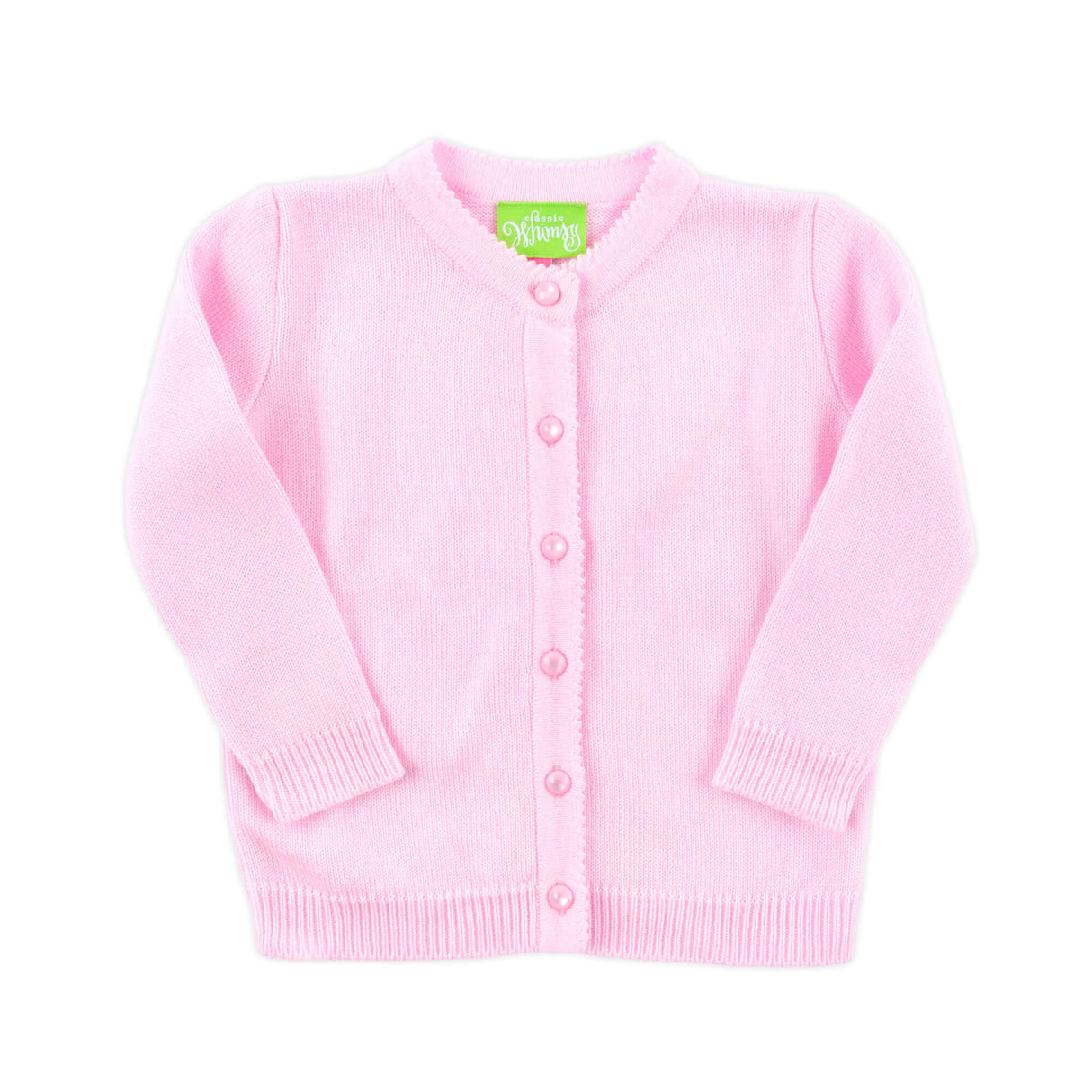 Button Up Sweater Pink