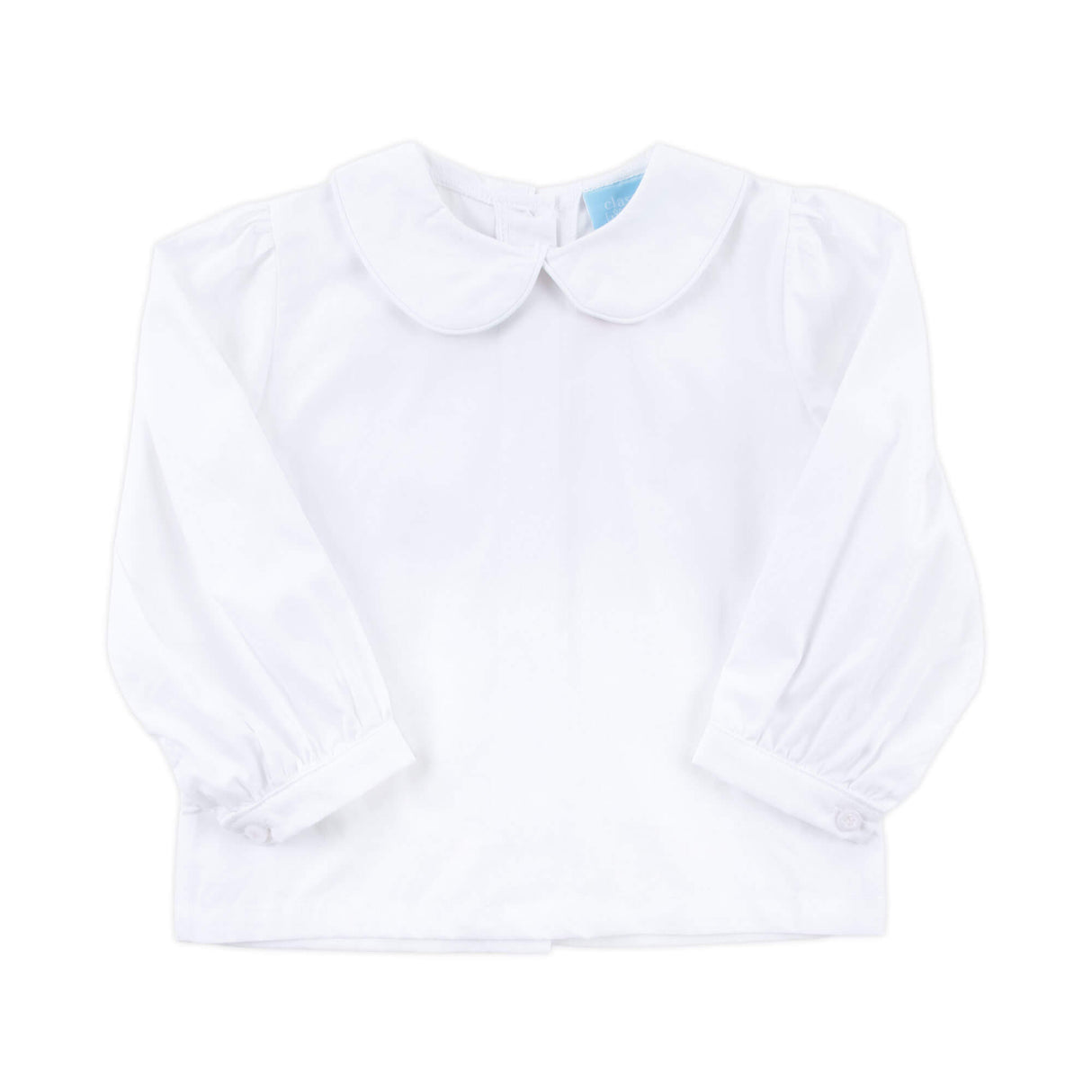 Girls Long Sleeve Undershirt White