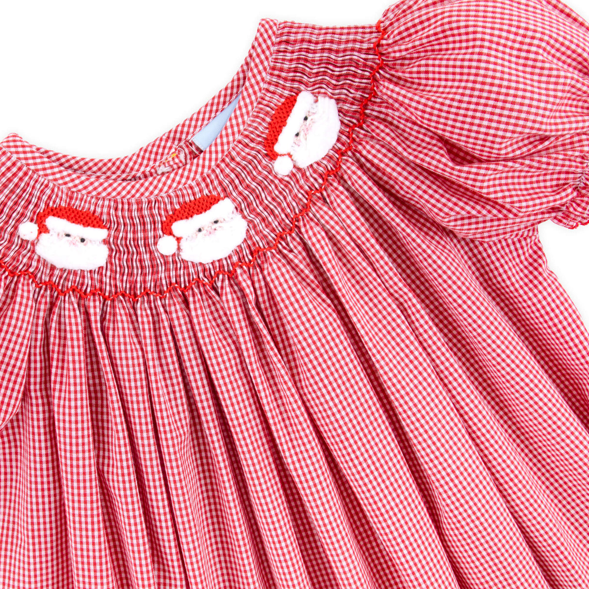 Santa's Favorite Smocked Bishop Dress
