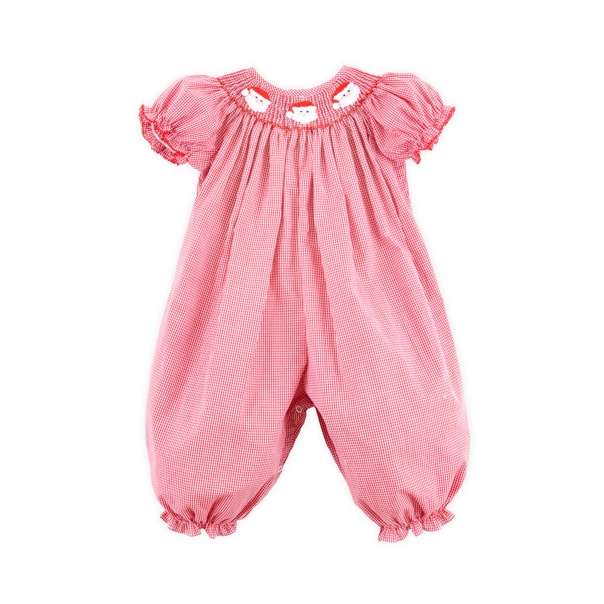 Santa's Favorite Smocked Long Bubble