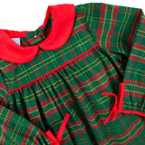 Christmas Green Plaid Lillian Dress