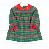 Christmas Green Plaid Lillian Dress