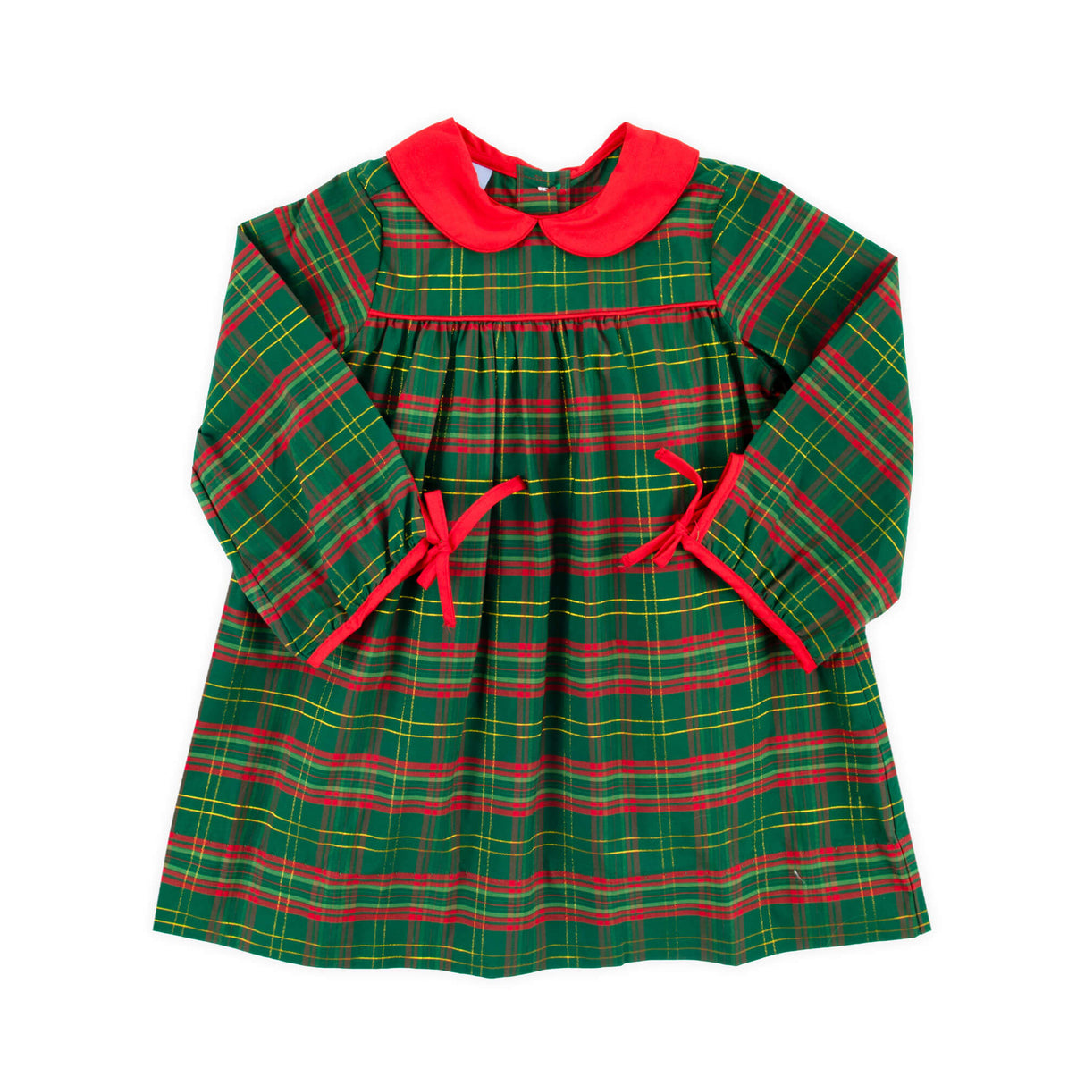 Christmas Green Plaid Lillian Dress