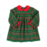 Christmas Green Plaid Lillian Dress