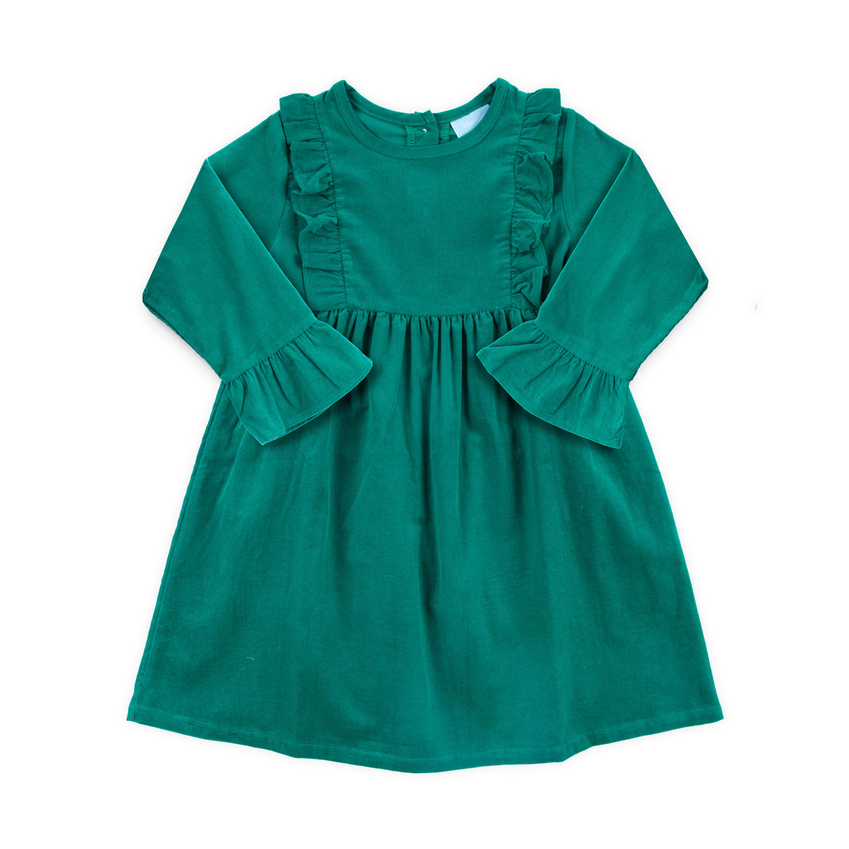 Green Corduroy Olivia Dress