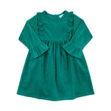 Green Corduroy Olivia Dress