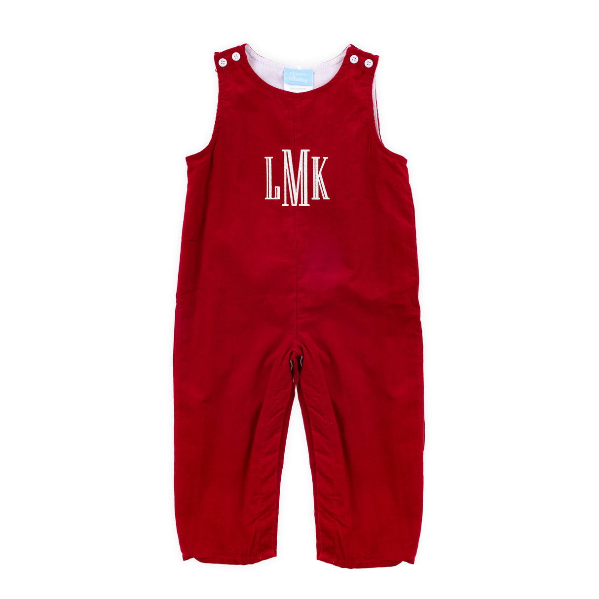 Red Corduroy Longall
