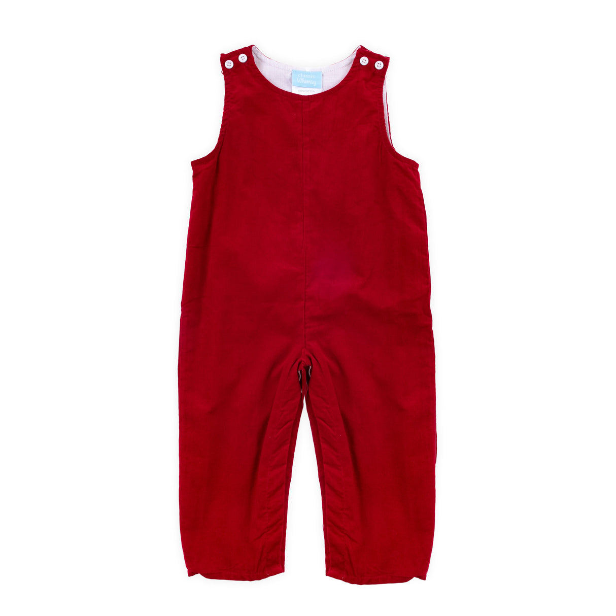 Red Corduroy Longall