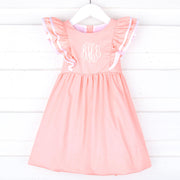 Peach Pique Alice Dress