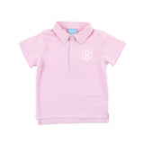Polo Shirt Pink Stripe