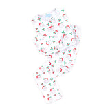 Vintage Santa White Women's Pajamas