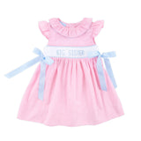 Big Sister Blue Ribbon Beverly Dress
