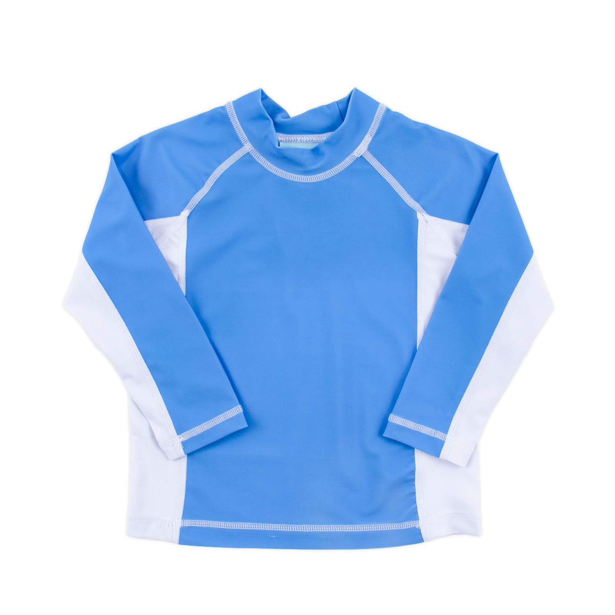 Reorg Rash Guard Blue Watercolor Blue Rash Guard – Classic Whimsy