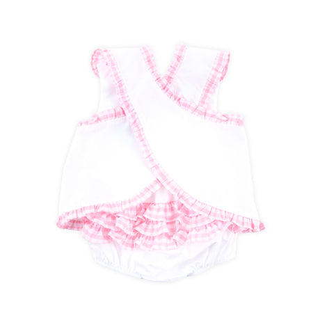 Cupcake Applique Popover Bloomer Set