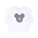 Mouse Ears Long Sleeve Shirt White