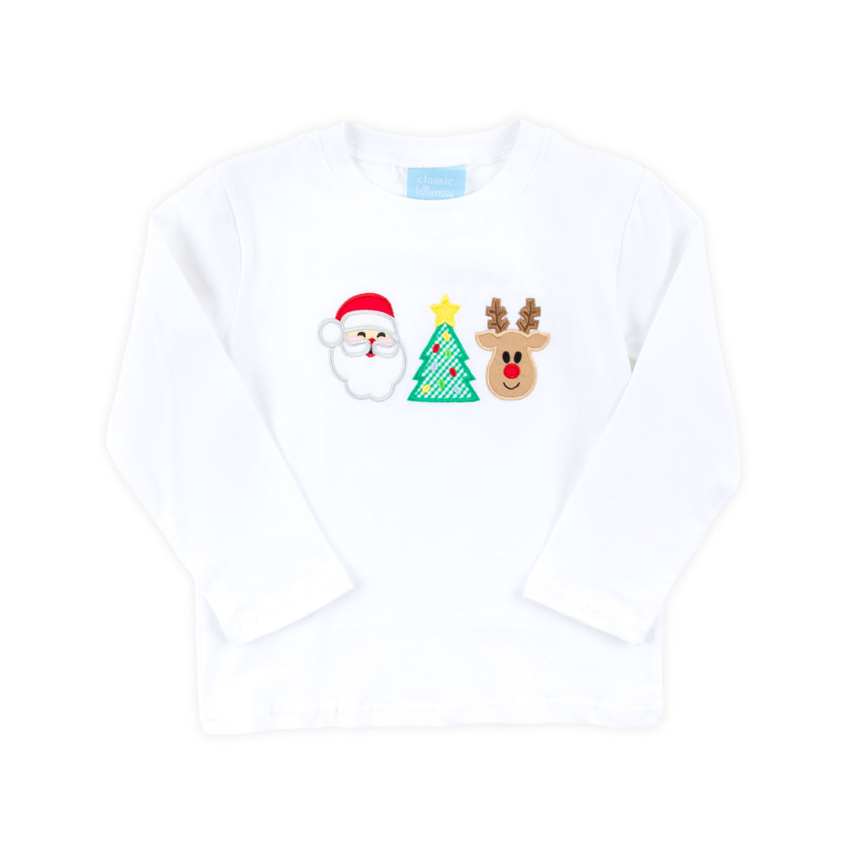 Christmas Cheer White Long Sleeve Shirt