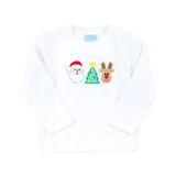 Christmas Cheer White Long Sleeve Shirt