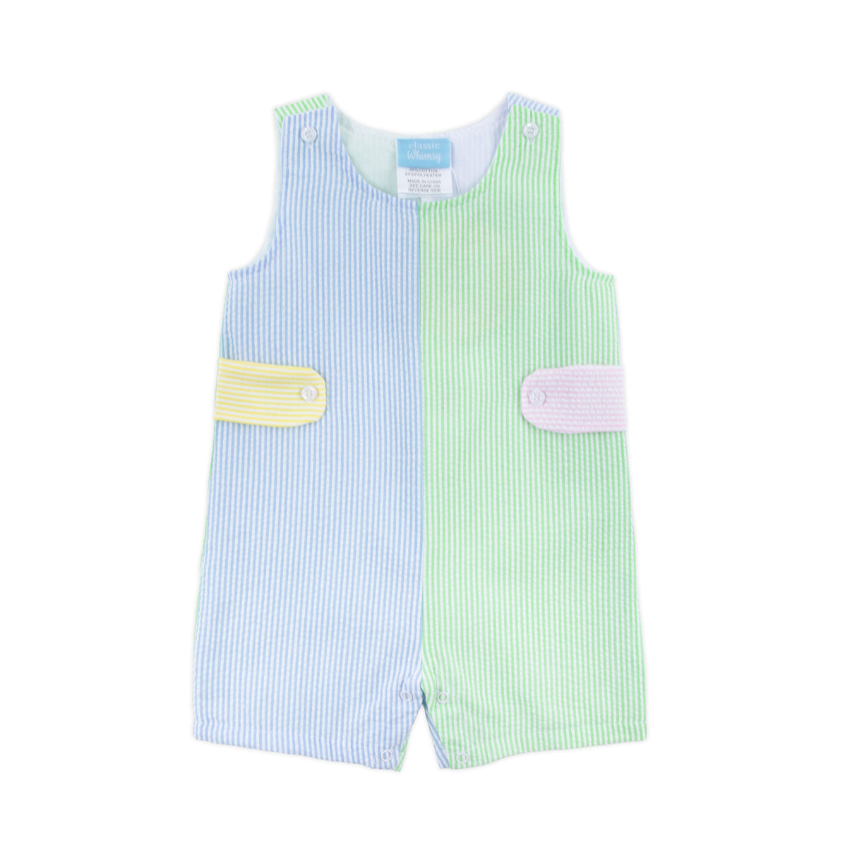 Multi Stripe Seersucker Jon Jon