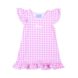 Milly Gingham Ruffle Dress