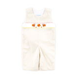 Smocked Turkey Khaki Gingham Longall