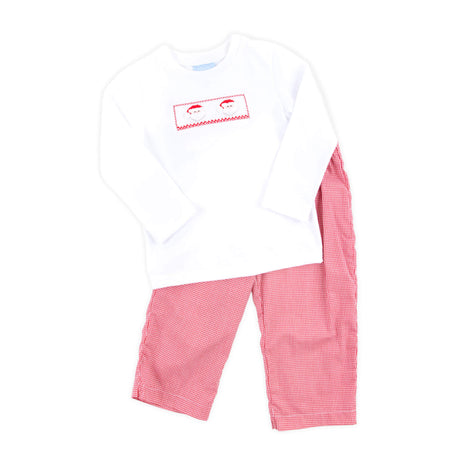 Santa's Favorite Smocked Pant Set