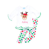 Oh Deer Polka Dot Milly Legging Set