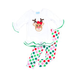 Oh Deer Polka Dot Milly Legging Set
