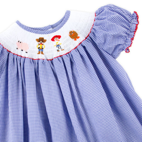 Toy Shop Friends Smocked Bishop Dress
