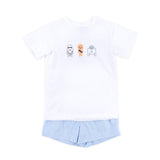 Space Friends Short Set
