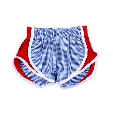 Girls Gingham Active Shorts