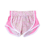 Girls Gingham Active Shorts