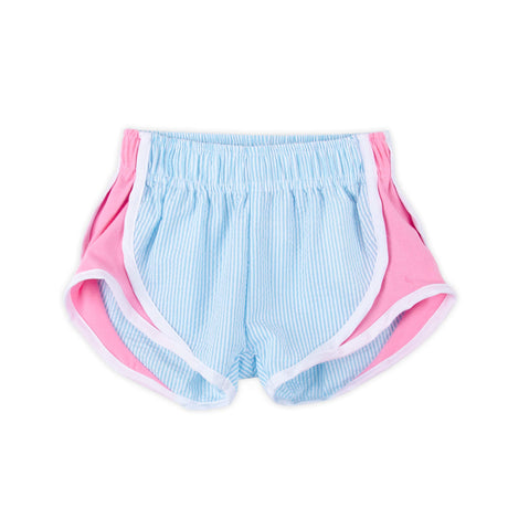 Girls Gingham Active Shorts