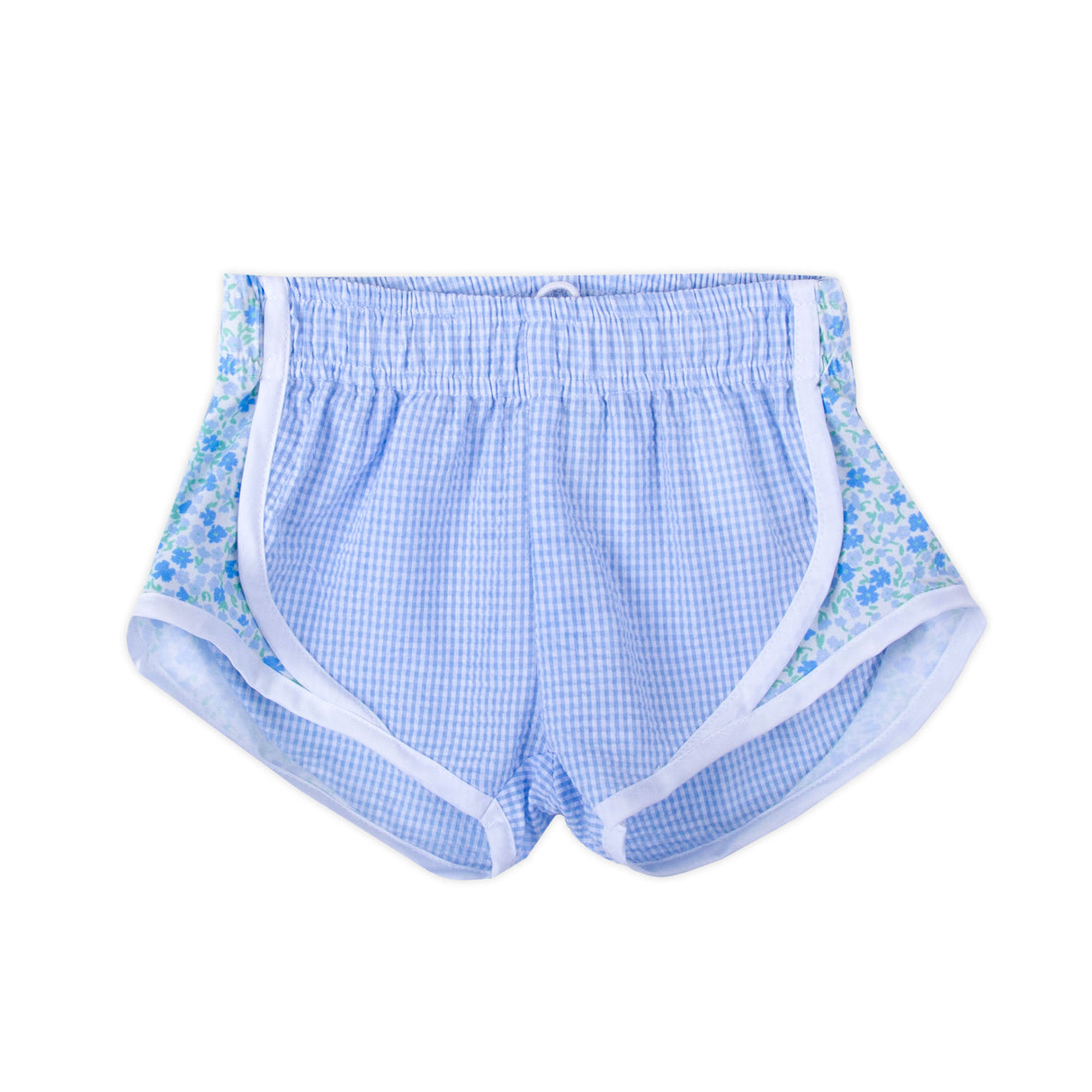 Girls Gingham Active Shorts