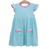 Lucy Mint Stripe Dress