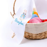 Easter Basket Monogram Ribbon