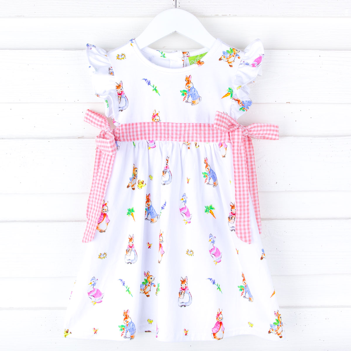 Storybook Bunny Tale Print Dress