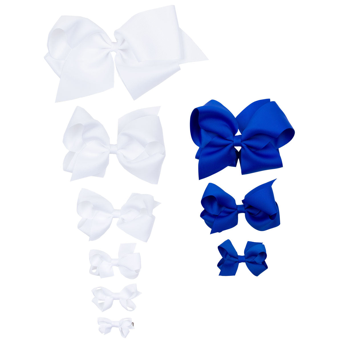 Solid Grosgrain Ribbon Hair Bow