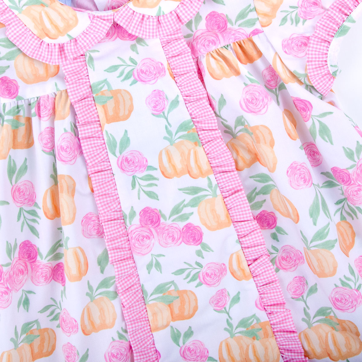 Pink Floral Pumpkin Camila Dress