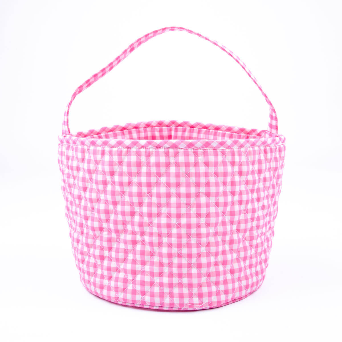 Easter Basket Pink Gingham