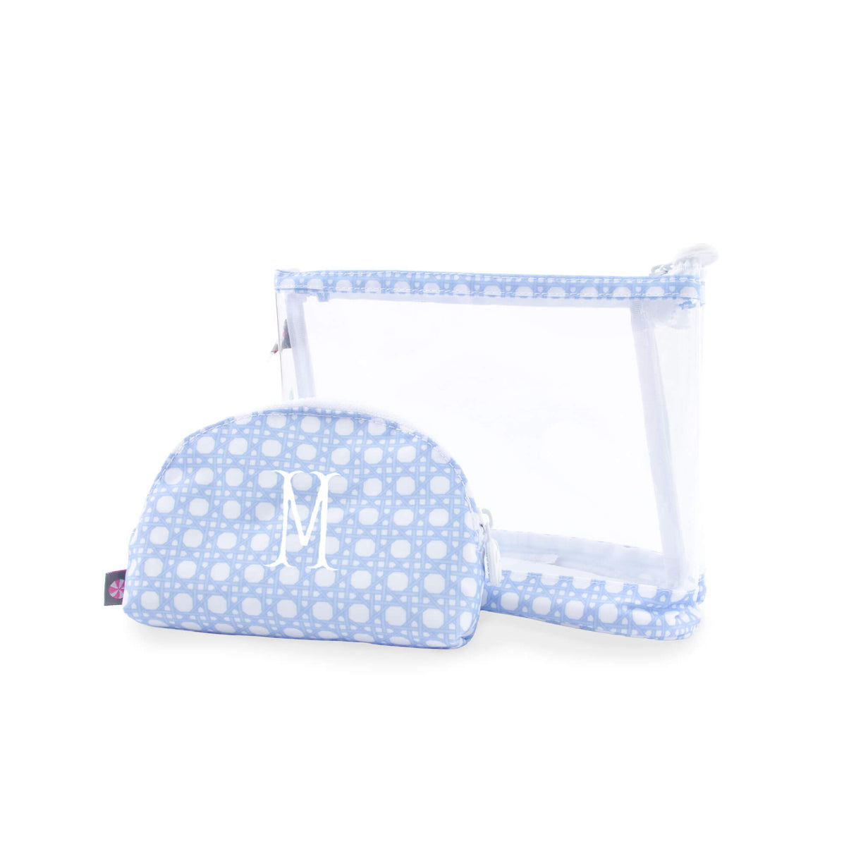 Glossy Wipeable Two-Piece Travel Jet-Set