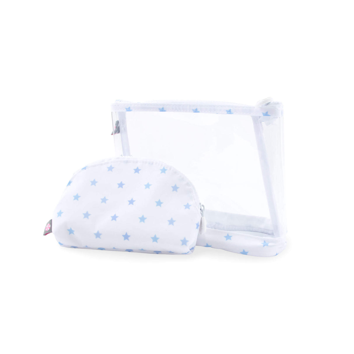 Glossy Wipeable Two-Piece Travel Jet-Set