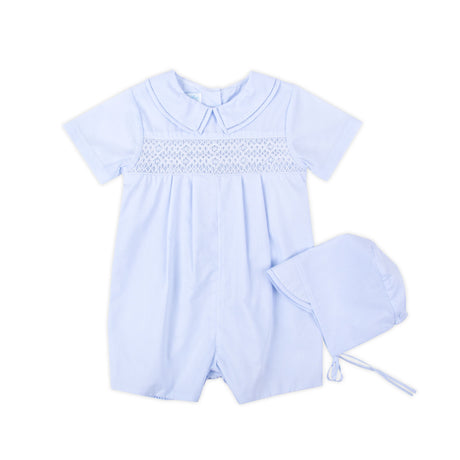 Classic Smocked Collared Shortall