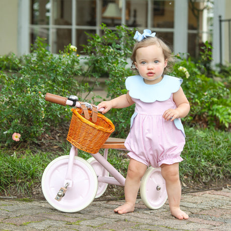 Penelope Scalloped Light Pink Bubble