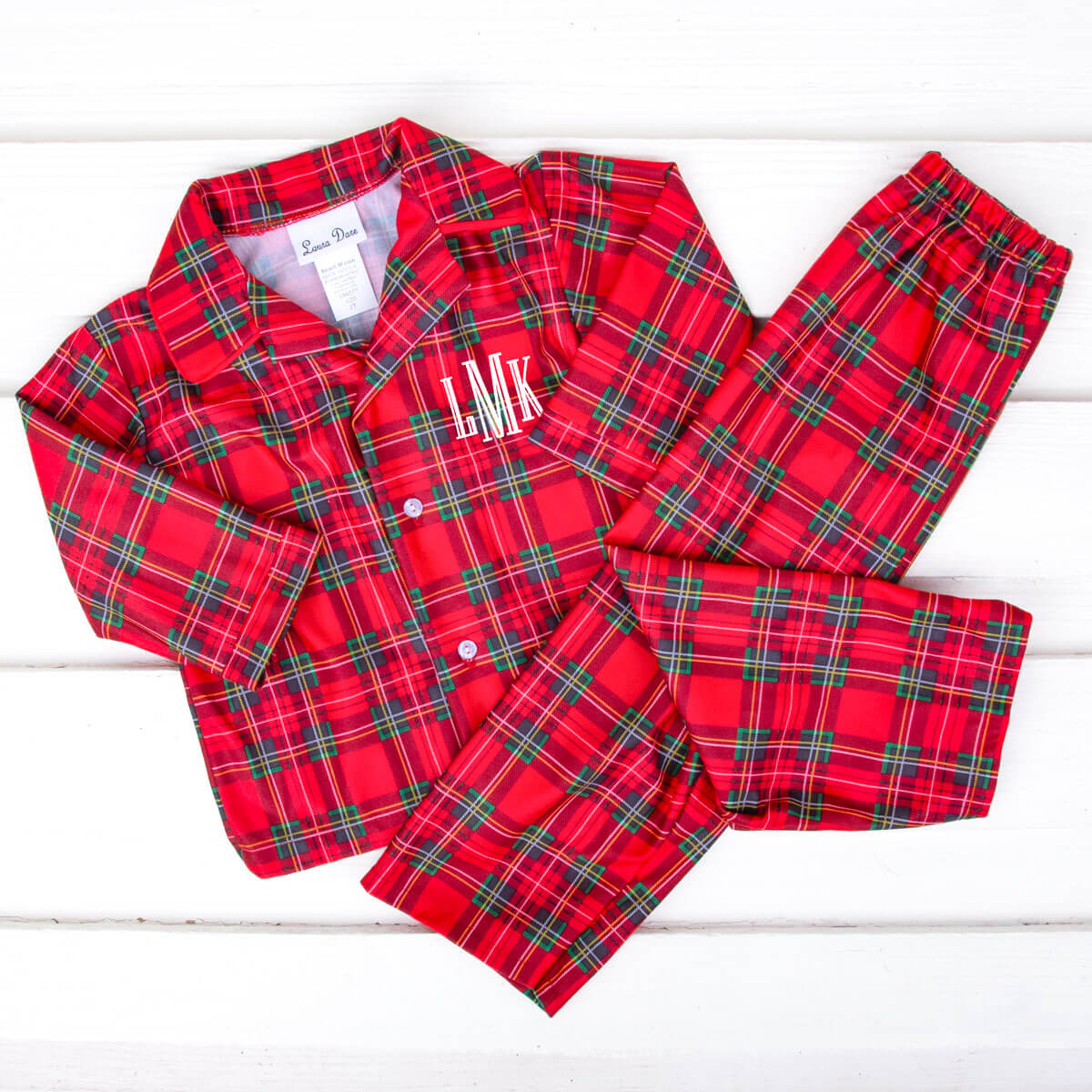 Red Plaid Classic Pajamas